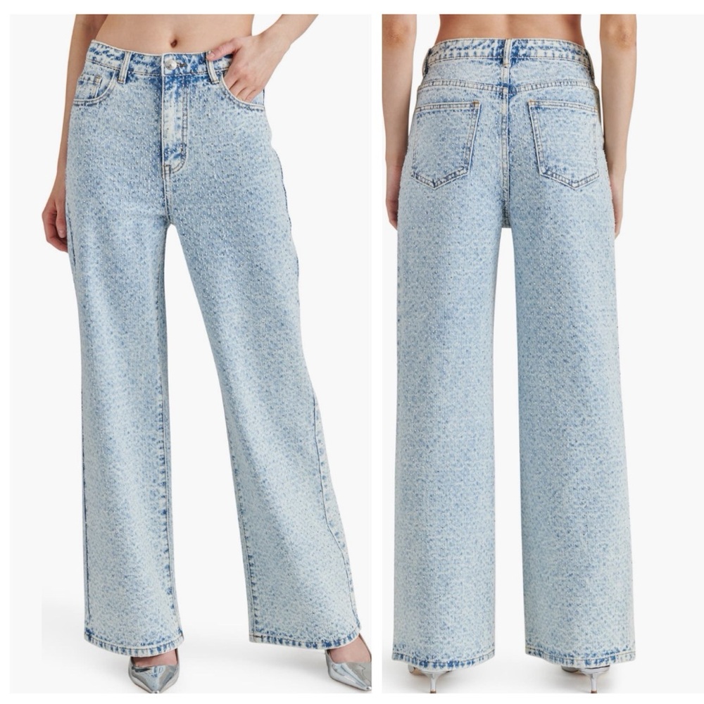 STEVE MADDEN AVALINE, BLING-BLING CRYSTALS ALLOVER, SZ 29 NWT